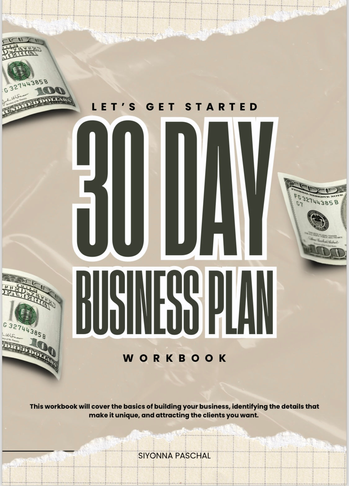 30 Day Business Plan Workbook