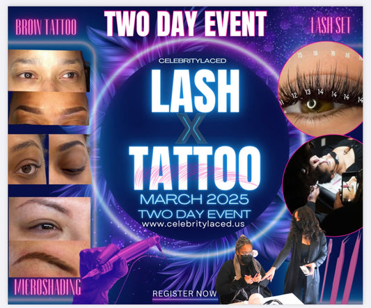 2 day discount Brow & Lash Event (paid in full)