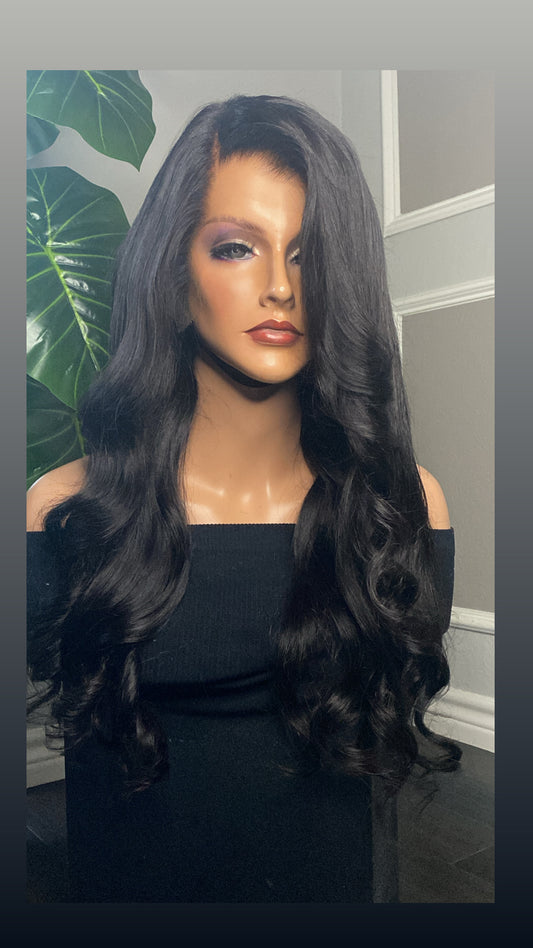 Ready to wear wig! Body wave 22”