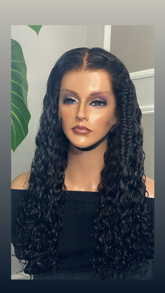 Ready to wear CURLY LACE FRONT WIG